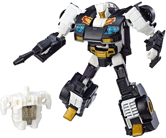 TRANSFORMERS GENERATIONS POWER OF THE PRIMES RICOCHET STEPPER DELUXE CLASS
