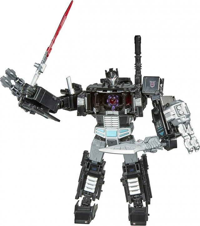 TRANSFORMERS GENERATIONS POWER OF THE PRIMES EVOLUTION NEMESIS PRIME LEADER CLASS