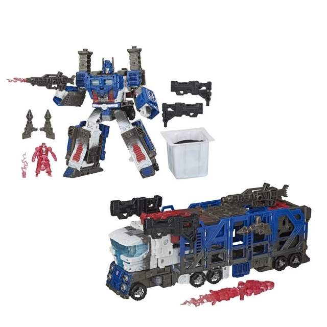 TRANSFORMERS GENERATIONS WAR FOR CYBERTRON TRILOGY WFC-08 ULTRA MAGNUS SPOILER PACK NETFLIX EDITION