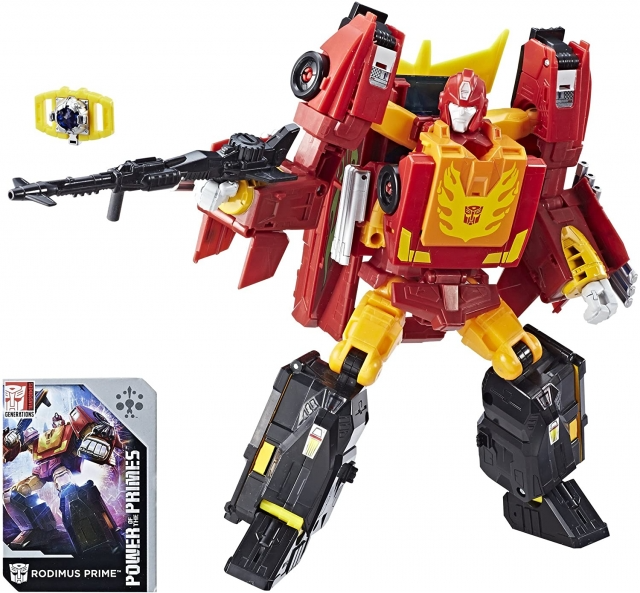 TRANSFORMERS GENERATIONS POWER OF THE PRIMES RODIMUS PRIME LEADER CLASS