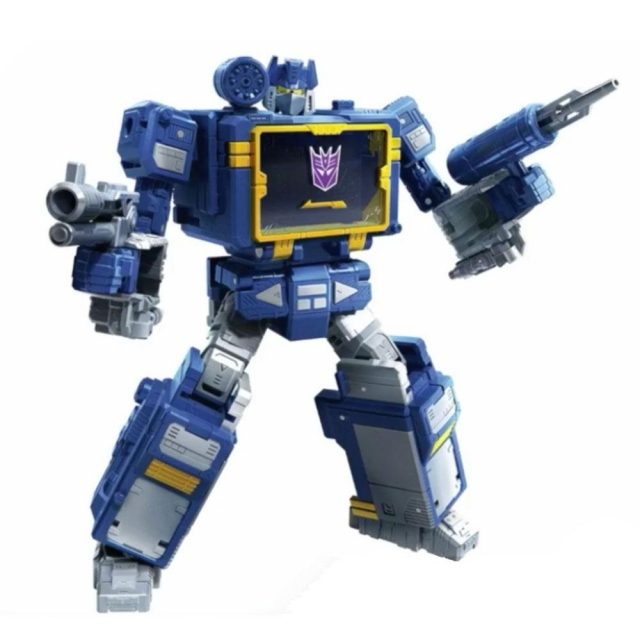 TRANSFORMERS GENERATIONS WAR FOR CYBERTRON TRILOGY WFC-14 DECEPTICON SOUNDWAVE BATTLE 3-PACK NETFLIX EDITION