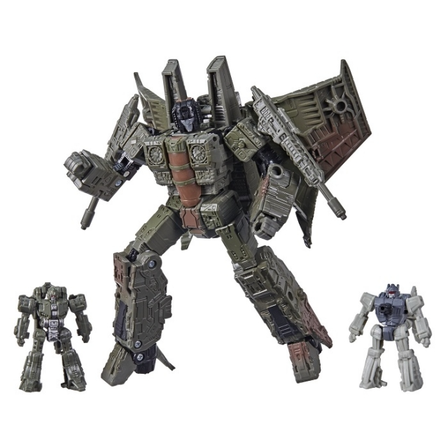 TRANSFORMERS GENERATIONS WAR FOR CYBERTRON TRILOGY SPARKLESS SEEKER BATTLE 3-PACK NETFLIX EDITION