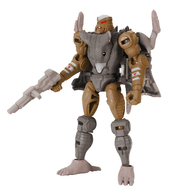TRANSFORMERS GENERATIONS WAR FOR CYBERTRON TRILOGY OPTIMUS PRIMAL AND RATTRAP SET OF 2 NETFLIX EDITION