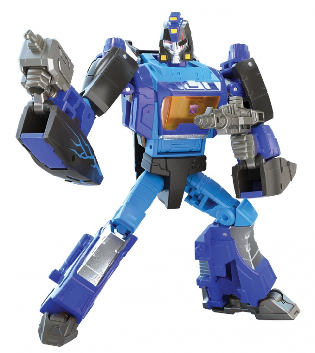 TRANSFORMERS GENERATIONS SHATTERED GLASS COLLECTION BLURR IDW SHATTERED GLASS DELUXE CLASS