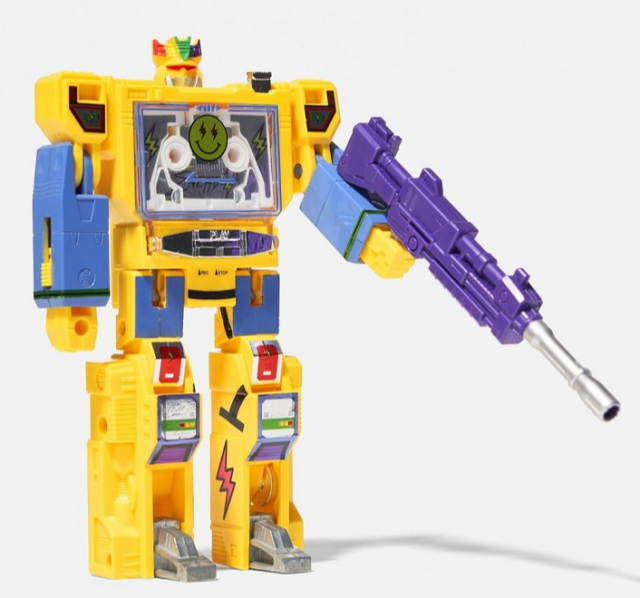 TRANSFORMERS G1 COLLABORATIVE J. BALVINTRON SET OF 3 J. BALVIN