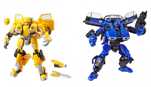 TRANSFORMERS GENERATIONS BUZZWORTHY BUMBLEBEE VS DROPKICK DELUXE CLASS