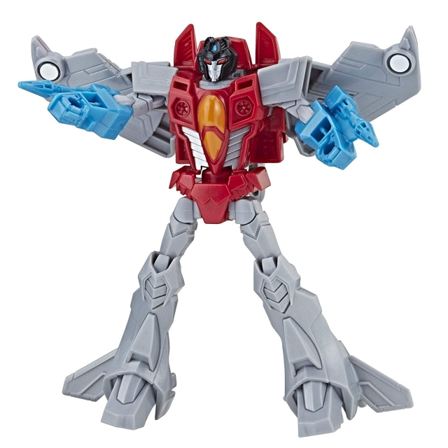 TRANSFORMERS GENERATIONS BUZZWORTHY BUMBLEBEE WARRIOR CLASS SET OF 4 VOYAGER CLASS