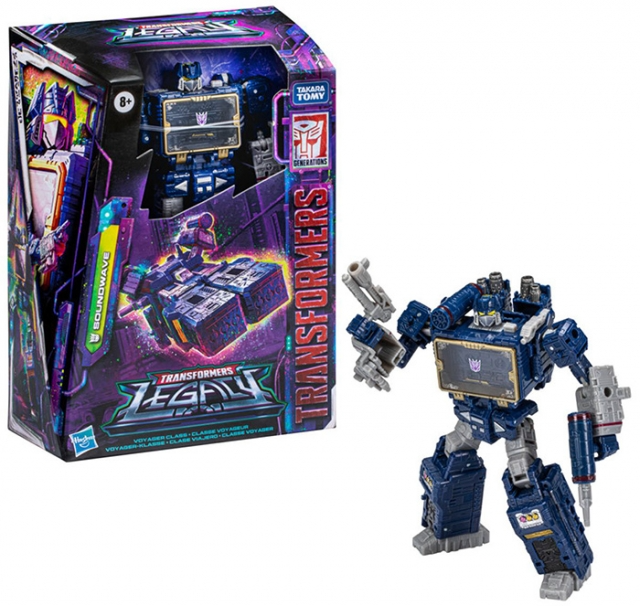 TRANSFORMERS GENERATIONS LEGACY SOUNDWAVE LEGACY VOYAGER CLASS