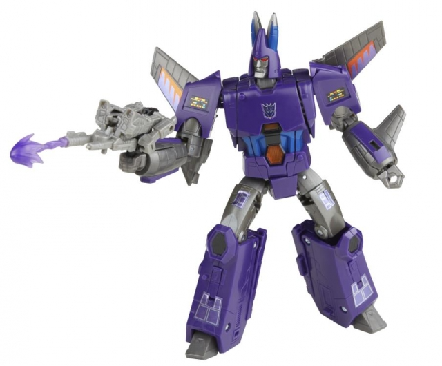 TRANSFORMERS GENERATIONS LEGACY CYCLONUS AND NIGHTSTICK LEGACY VOYAGER CLASS