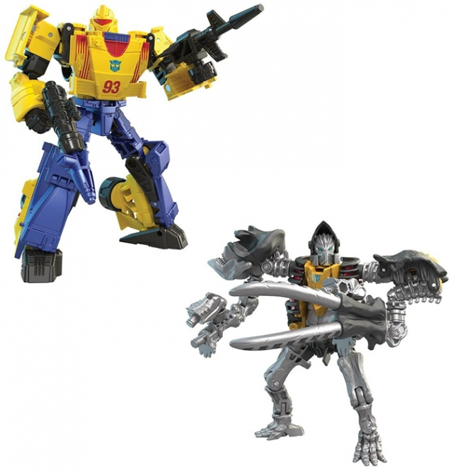 TRANSFORMERS GENERATIONS LEGACY WRECK N RULE COLLECTION G2 UNIVERSE LEADFOOT AND MASTERDOMINUS