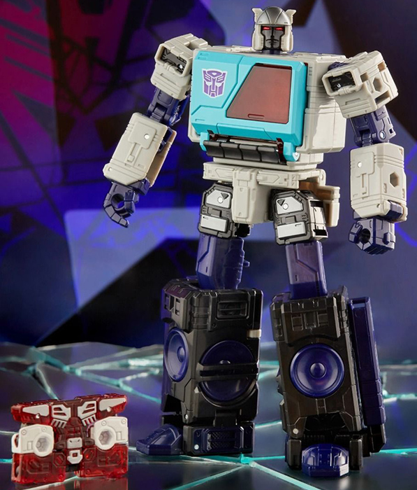 TRANSFORMERS GENERATIONS SHATTERED GLASS COLLECTION AUTOBOT BLASTER IDW SHATTERED GLASS IDW SHATTERED GLASS VOYAGER CLASS