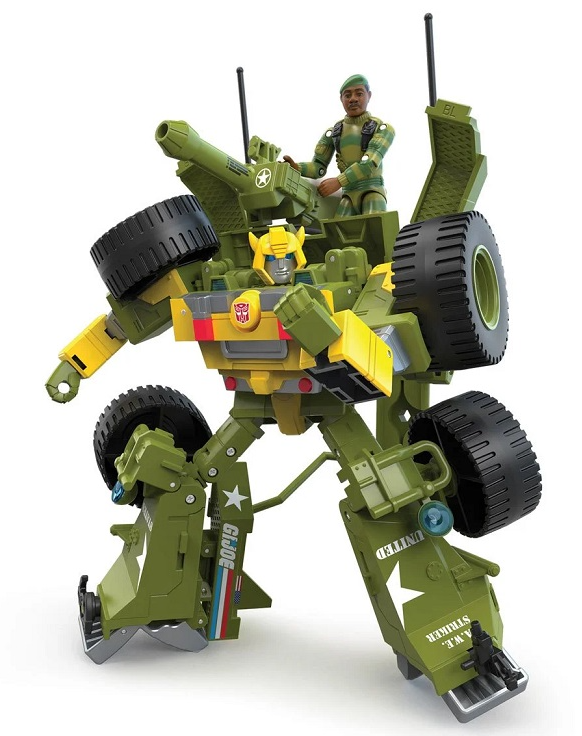 TRANSFORMERS COLLABORATIVE BUMBLEBEE A.W.E. STRIKER AND STALKER FIGURE SET