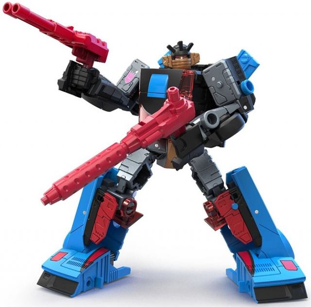 TRANSFORMERS GENERATIONS SHATTERED GLASS COLLECTION DECEPTICON SLICER WITH EXO-SUIT IDW SHATTERED GLASS DELUXE CLASS