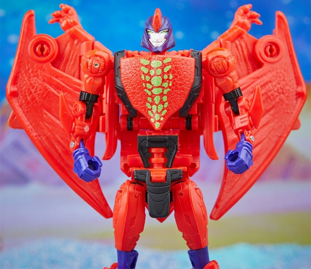 TRANSFORMERS GENERATIONS BUZZWORTHY BUMBLEBEE EVIL PREDACON TERRORSAUR LEGACY DELUXE CLASS