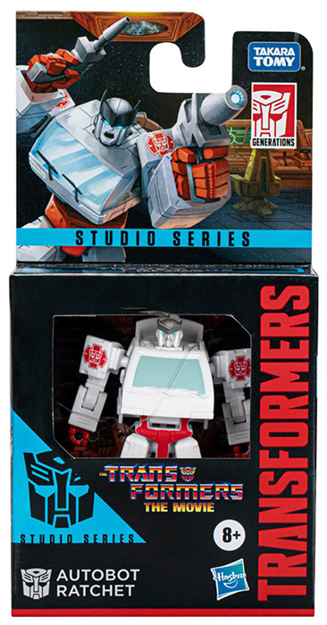 TRANSFORMERS: THE MOVIE 86 RATCHET CORE CLASS STUDIO SERIES