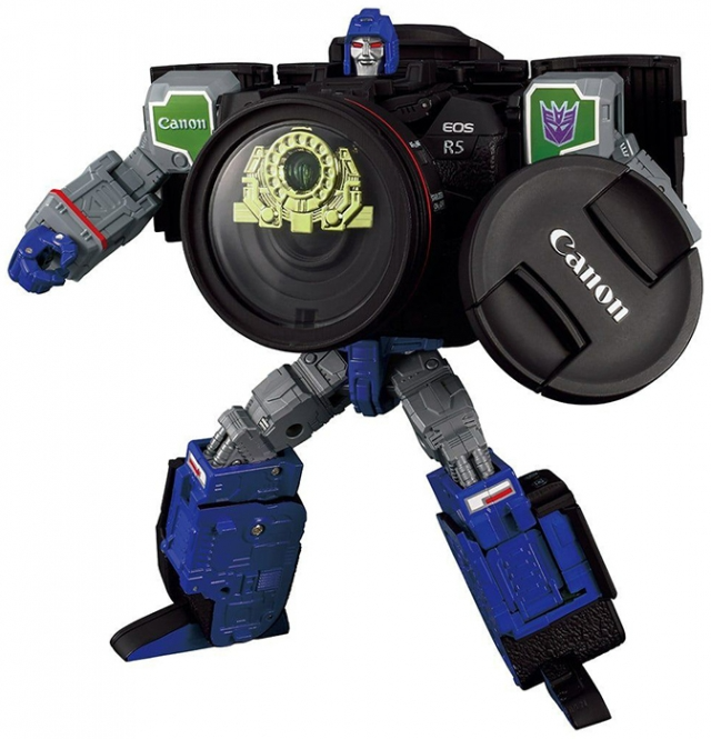 TRANSFORMERS COLLABORATIVE DECEPTICON REFRAKTOR R5 CANON