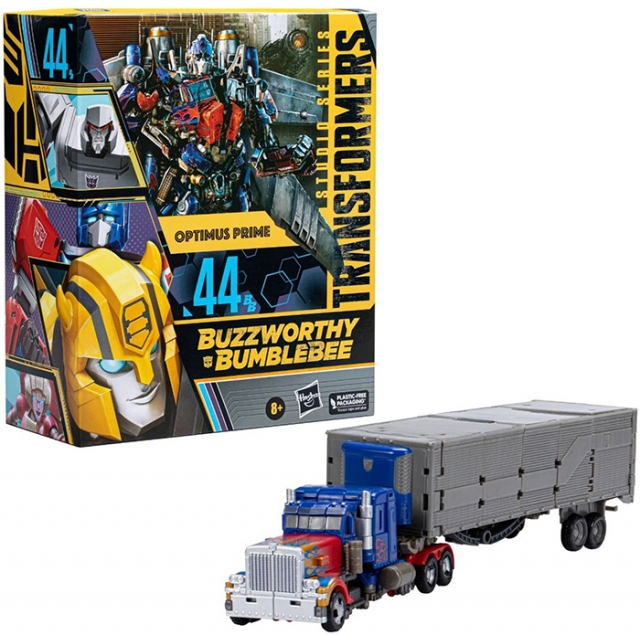 TRANSFORMERS GENERATIONS BUZZWORTHY BUMBLEBEE OPTIMUS PRIME LEADER CLASS