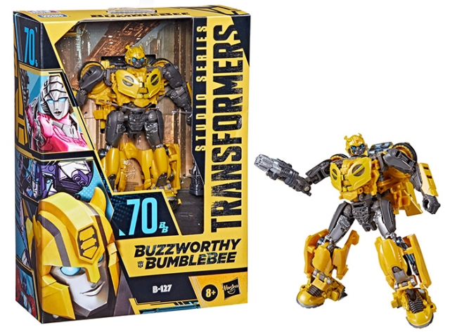 TRANSFORMERS GENERATIONS BUZZWORTHY BUMBLEBEE DELUXE CLASS
