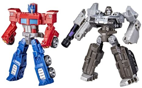 TRANSFORMERS MORE THAN MEETS THE EYE HEROES AND VILLAINS OPTIMUS PRIME AND MEGATRON 2-PACK