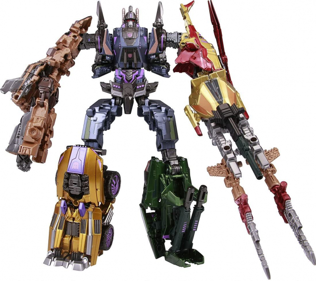 TRANSFORMERS GENERATIONS FALL OF CYBERTRON BRUTICUS SET OF 5 DELUXE CLASS
