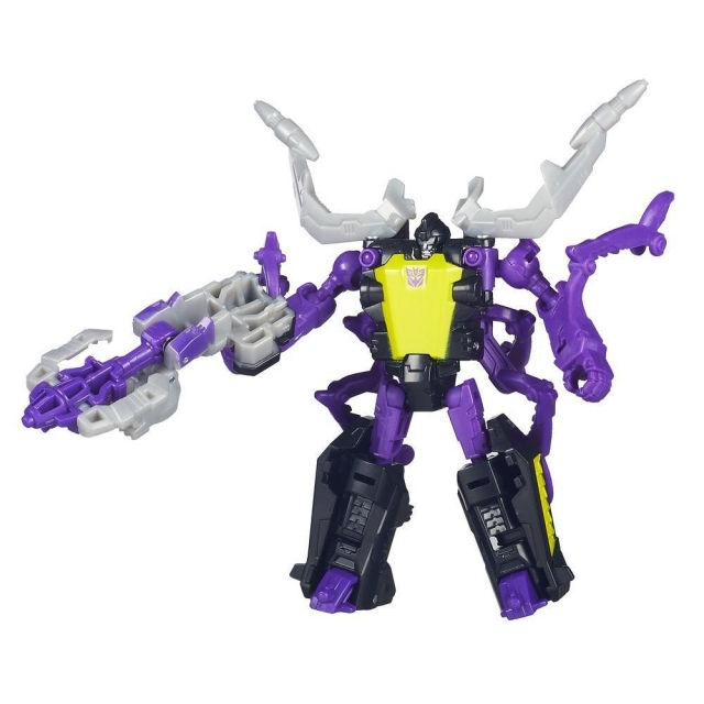 TRANSFORMERS GENERATIONS THRILLING 30 LEGENDS CLASS SKRAPNEL AND REFLECTOR