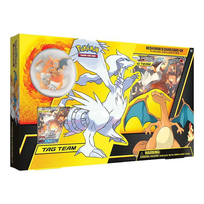 Pokemon Reshiram & Charizard GX Figure Collection Box
