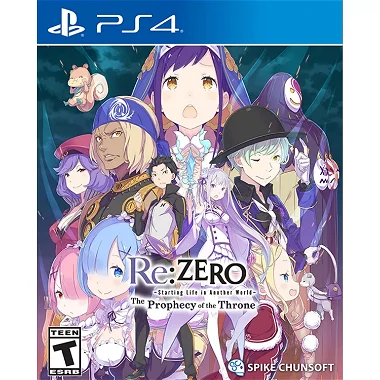 Re:ZERO - Starting Life in Another World: The Prophecy of the Throne PlayStation 4
