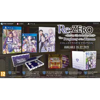 Re:ZERO - Starting Life in Another World: The Prophecy of the Throne [Collector's Edition] PlayStation 4