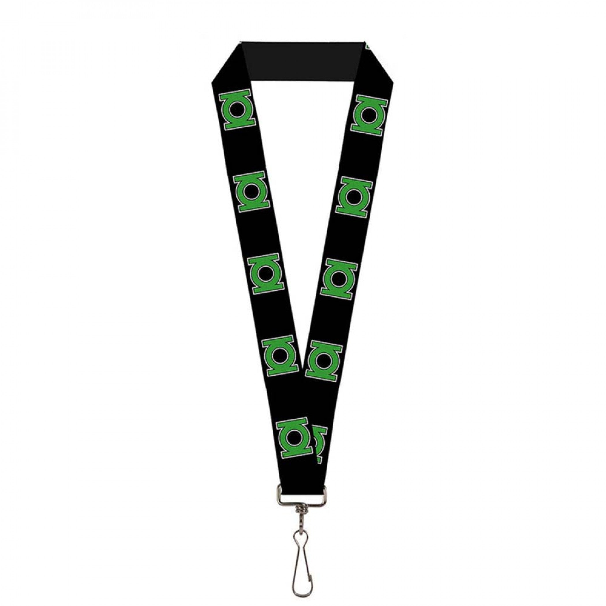 DC Comics Green Lantern Logo 1" Lanyard