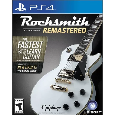 Rocksmith 2014 Edition: Remastered PlayStation 4
