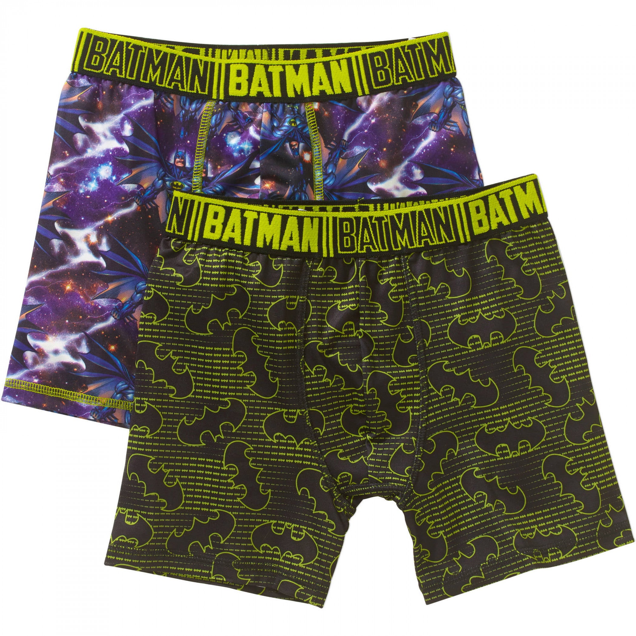 Batman Dynamic Space Boy's 2-Pack Boxer Briefs