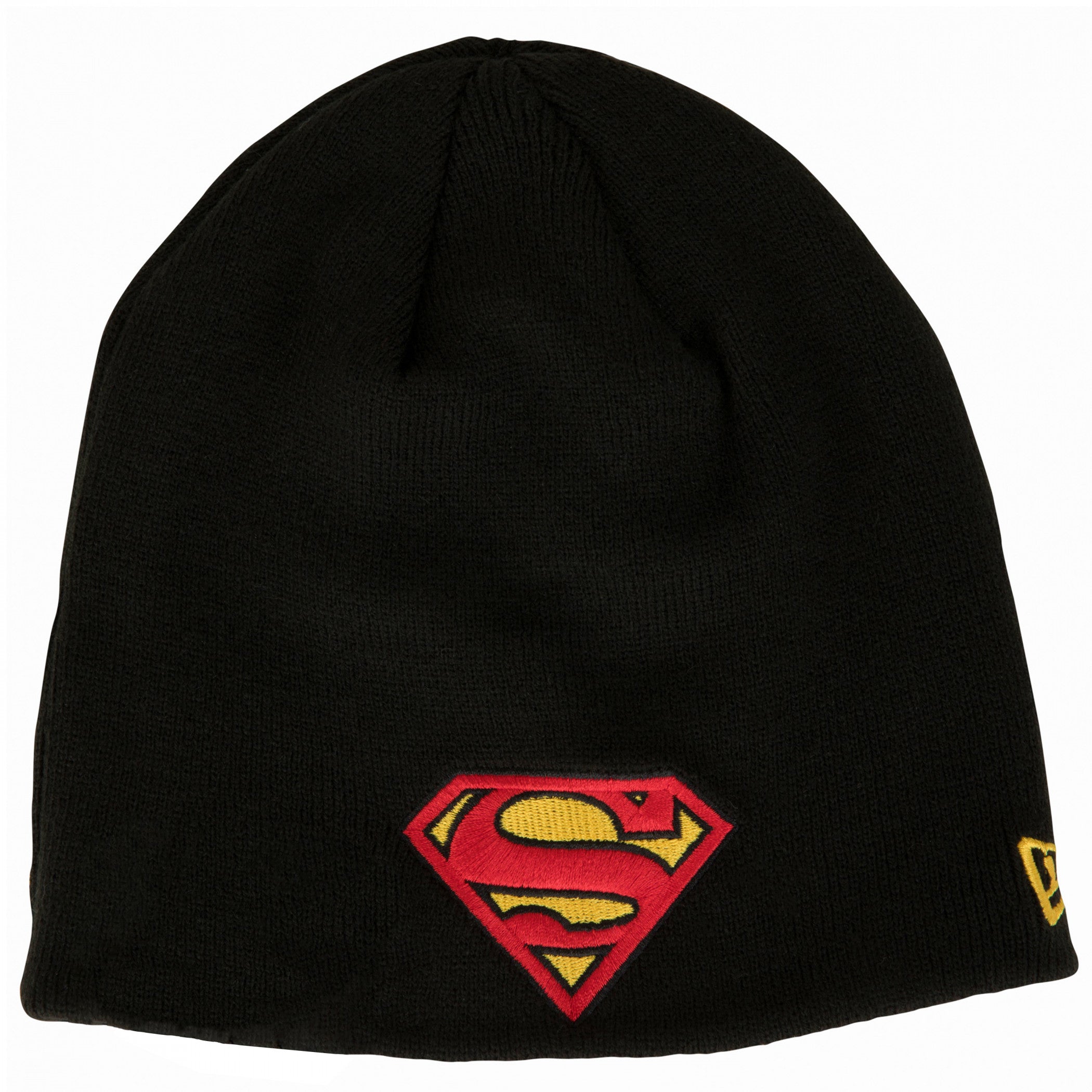 Superman Classic Logo New Era Knit Beanie