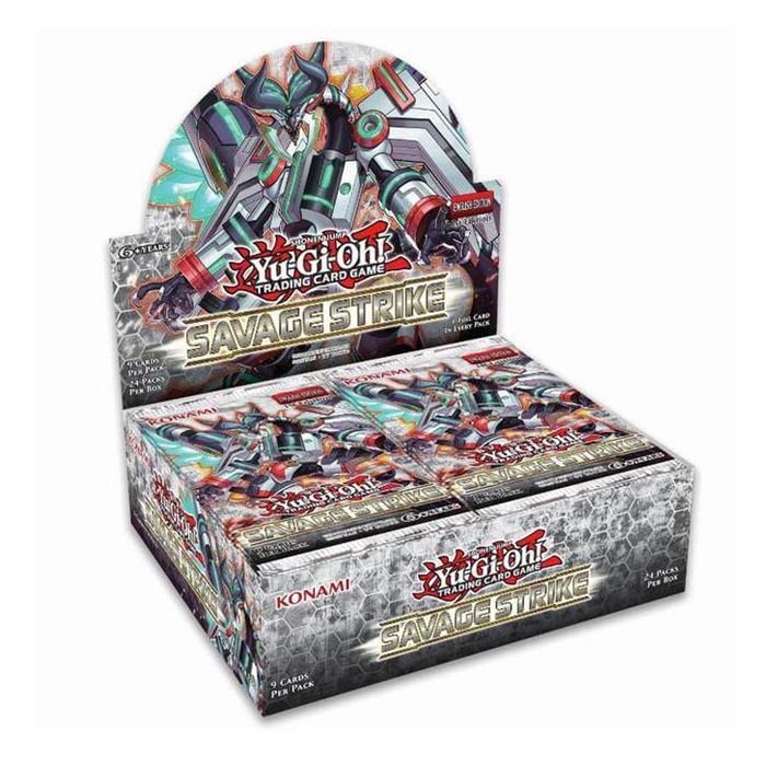Yu-Gi-Oh! Savage Strike Booster Box 24 Packs