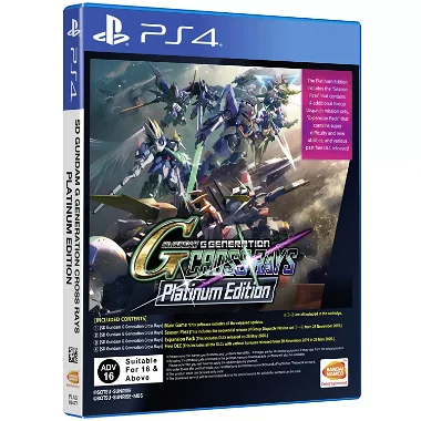 SD Gundam G Generation Cross Rays [Platinum Edition] (English) PlayStation 4