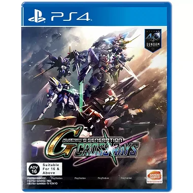 SD Gundam G Generation Cross Rays [English Cover] (English Subs) PlayStation 4
