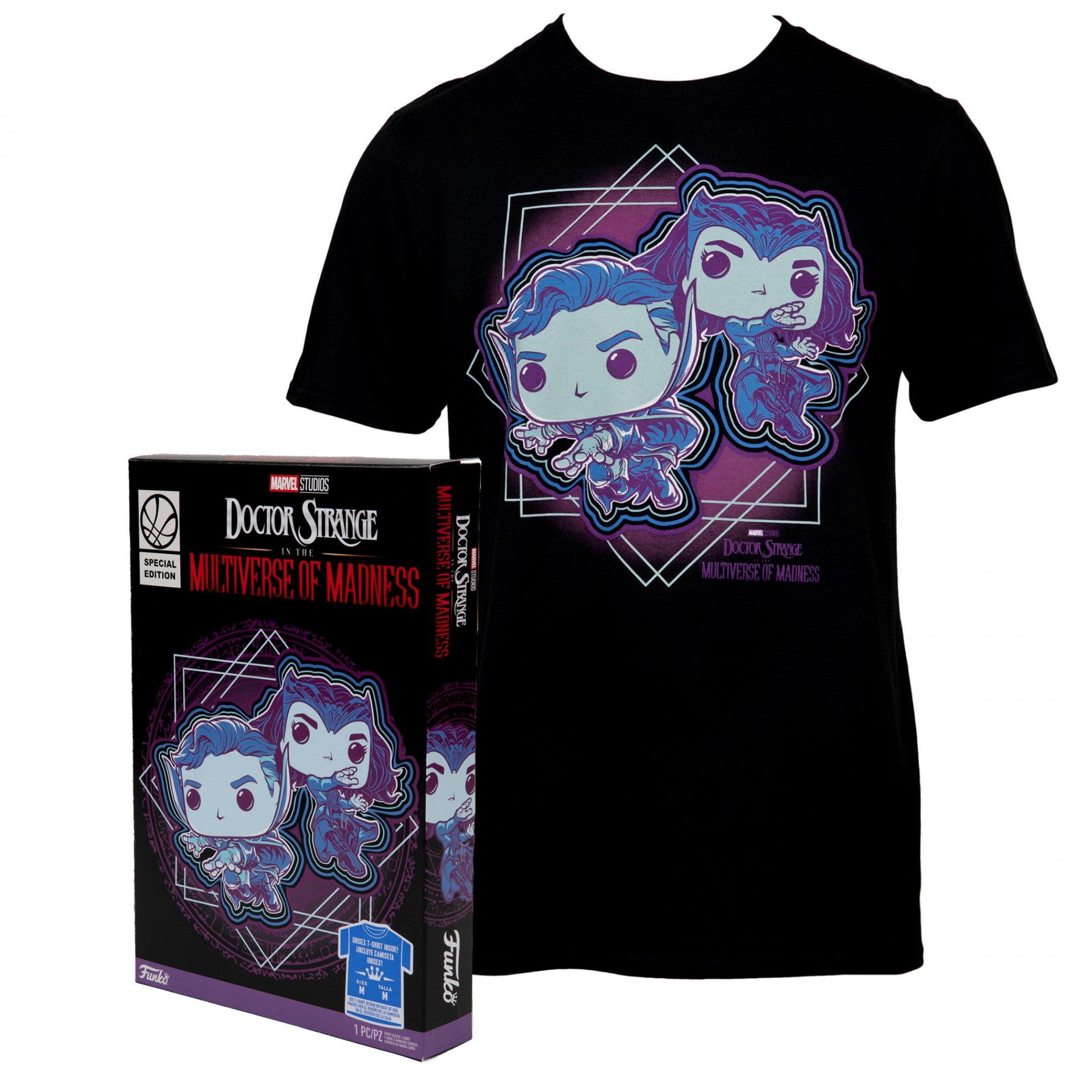Marvel Comics Dr. Strange Multiverse of Madness Funko Boxed T-Shirt