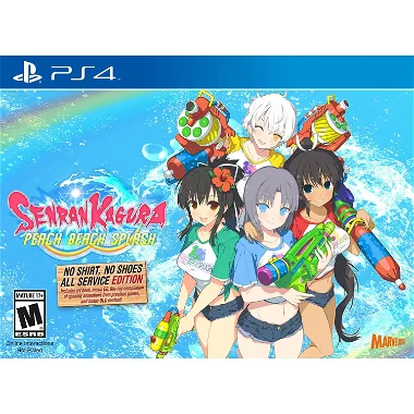 Senran Kagura: Peach Beach Splash [No Shirt, No Shoes, All Service Edition] PlayStation 4