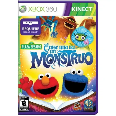 Sesame Street: Once Upon A Monster (Spanish Cover) Xbox 360