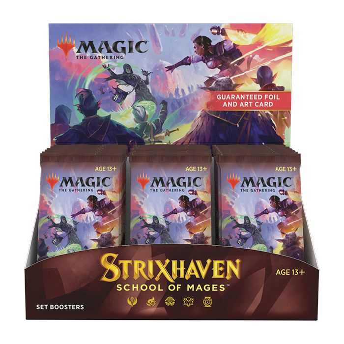 Magic The Gathering Strixhaven School Of Mages Set Booster Box