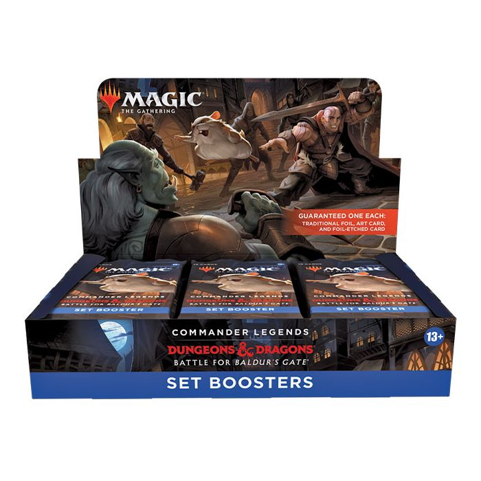 Magic The Gathering Commander Legends Battle For Baldur's Gate Set Booster Box