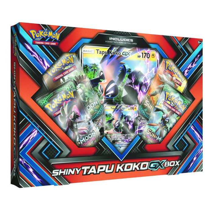 Pokemon Shiny Tapu KoKo-GX Box