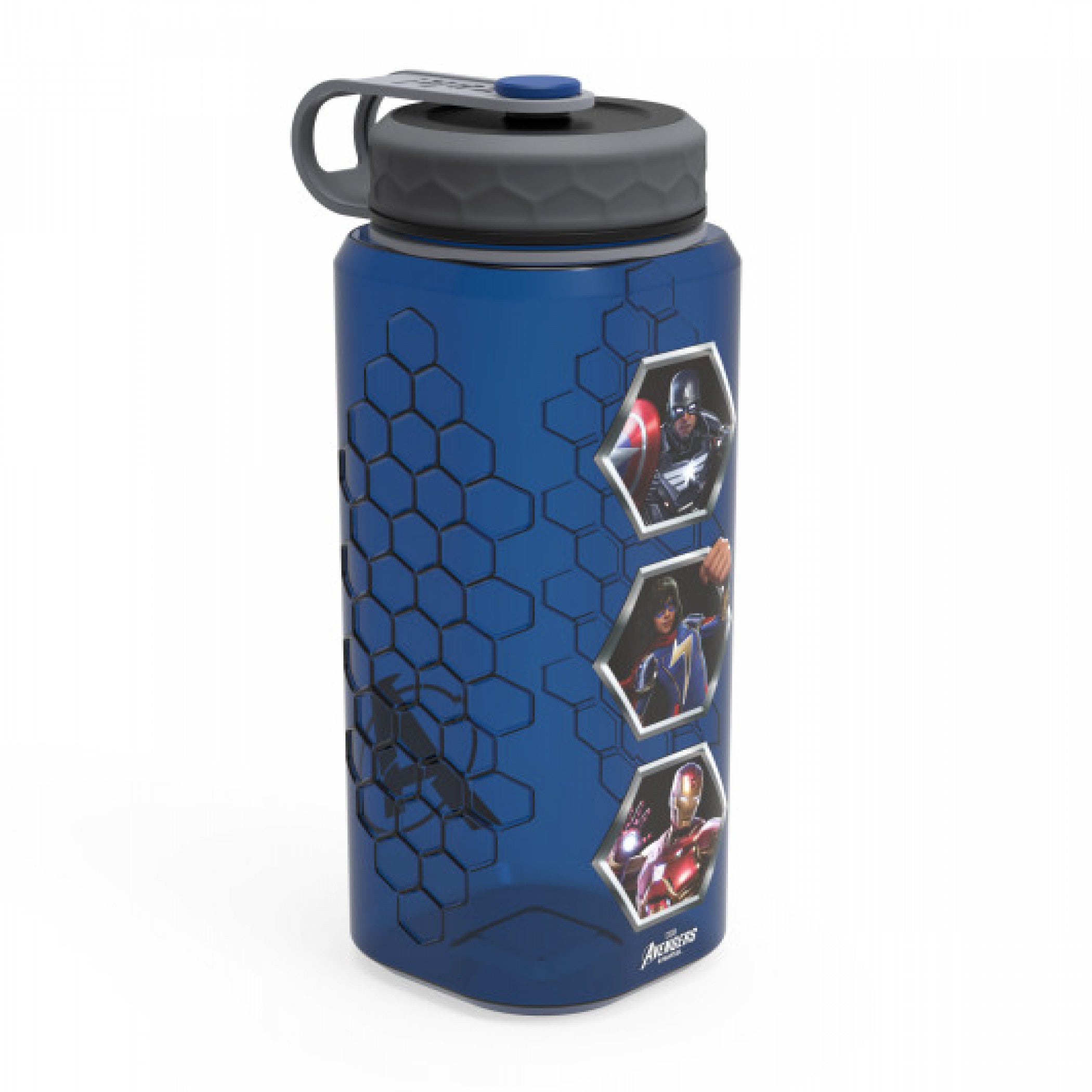 Avengers Marvel Games 36oz Rugged Plastic Water Bottle