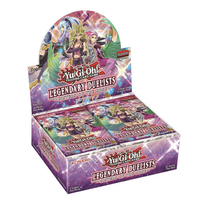 Yu-Gi-Oh! Legendary Duelists Sisters Of The Rose Booster Box 36 Boosters