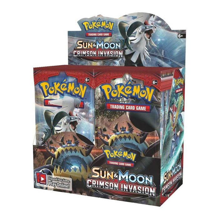 Pokemon Sun & Moon Crimson Invasion Booster Box
