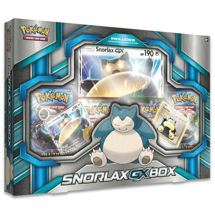Pokemon Snorlax GX Box