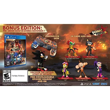 Sonic Forces [Bonus Edition] PlayStation 4