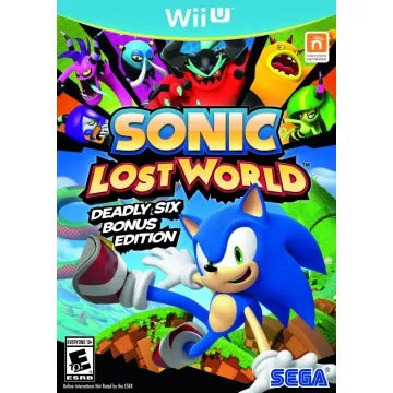 Sonic Lost World (Deadly Six Bonus Edition) Wii U