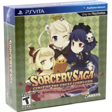 Sorcery Saga: The Curse of the Great Curry God (Hot and Spicy, Everything Nicey Limited Edition) Playstation Vita
