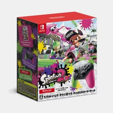 Splatoon 2 Ready-to-Play Pro Controller Set Nintendo Switch