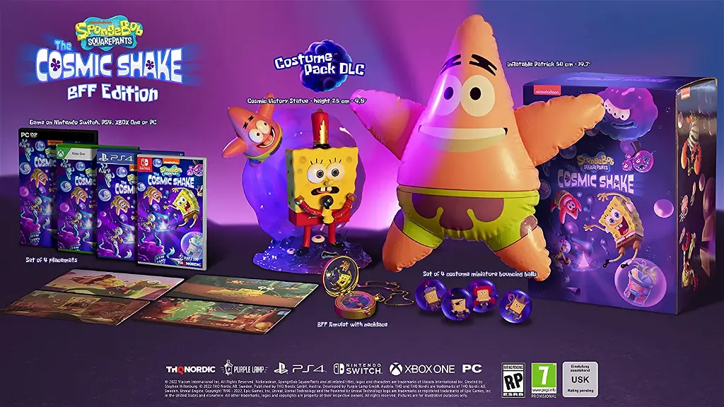 SpongeBob SquarePants: The Cosmic Shake [BFF Collector's Edition] PLAYSTATION 4